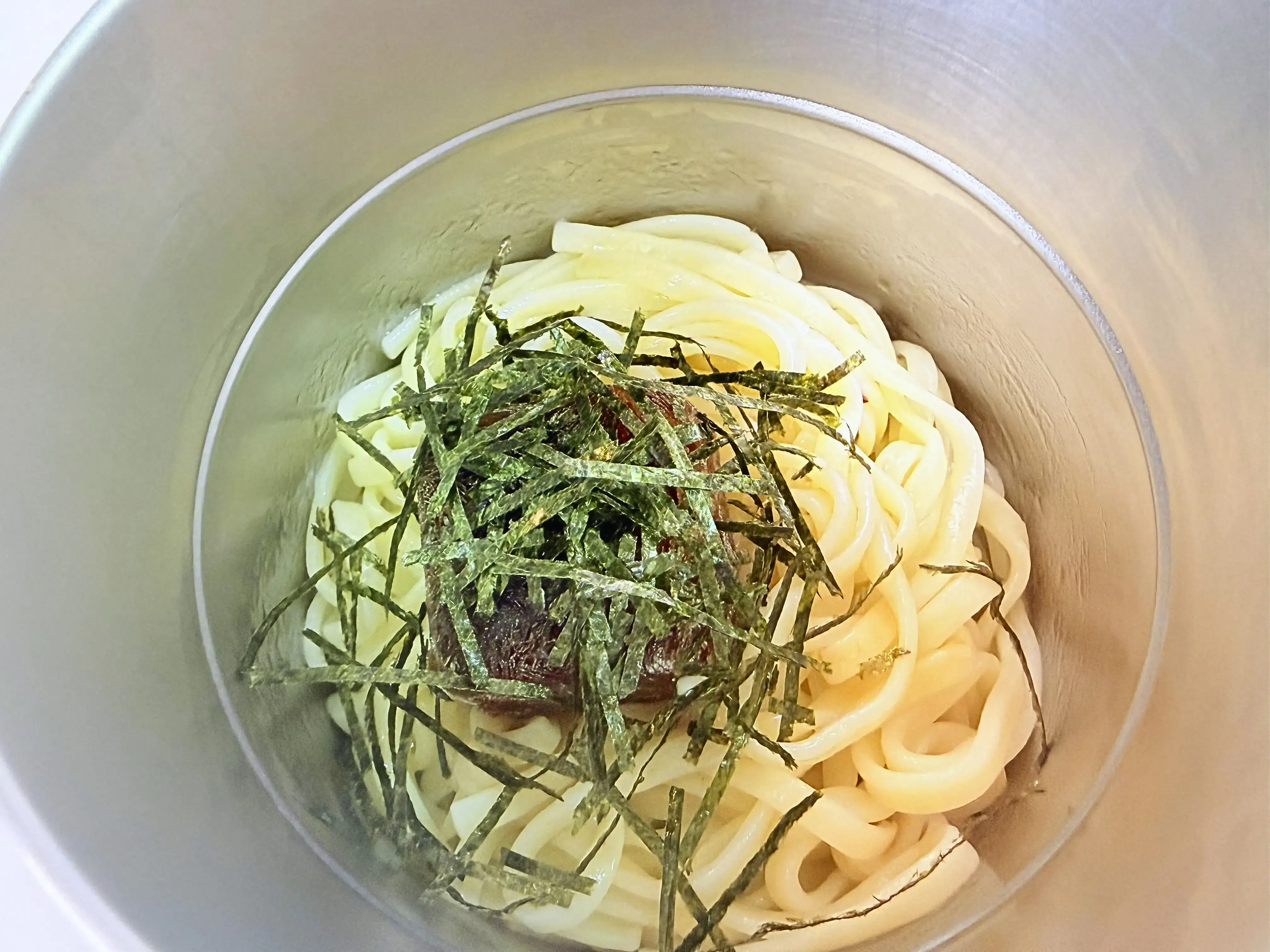 うどんのお弁当完成